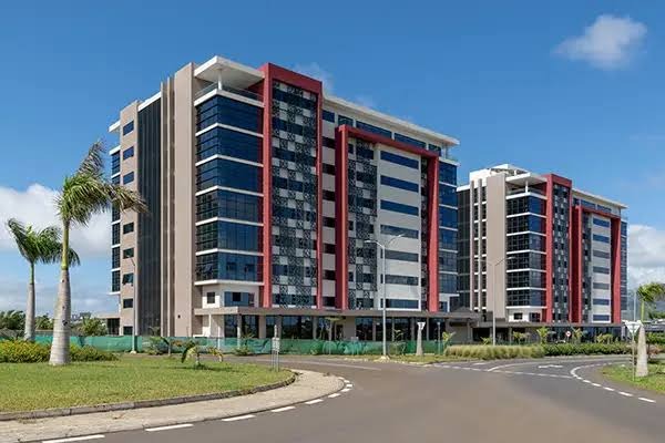 The Venturis office building in Ebène, Mauritius